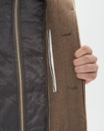 HARVEY N CLASSIC WOOL COAT