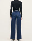 HEPBURN HIGH-RISE WIDE LEG IN MEDITERRANEAN
