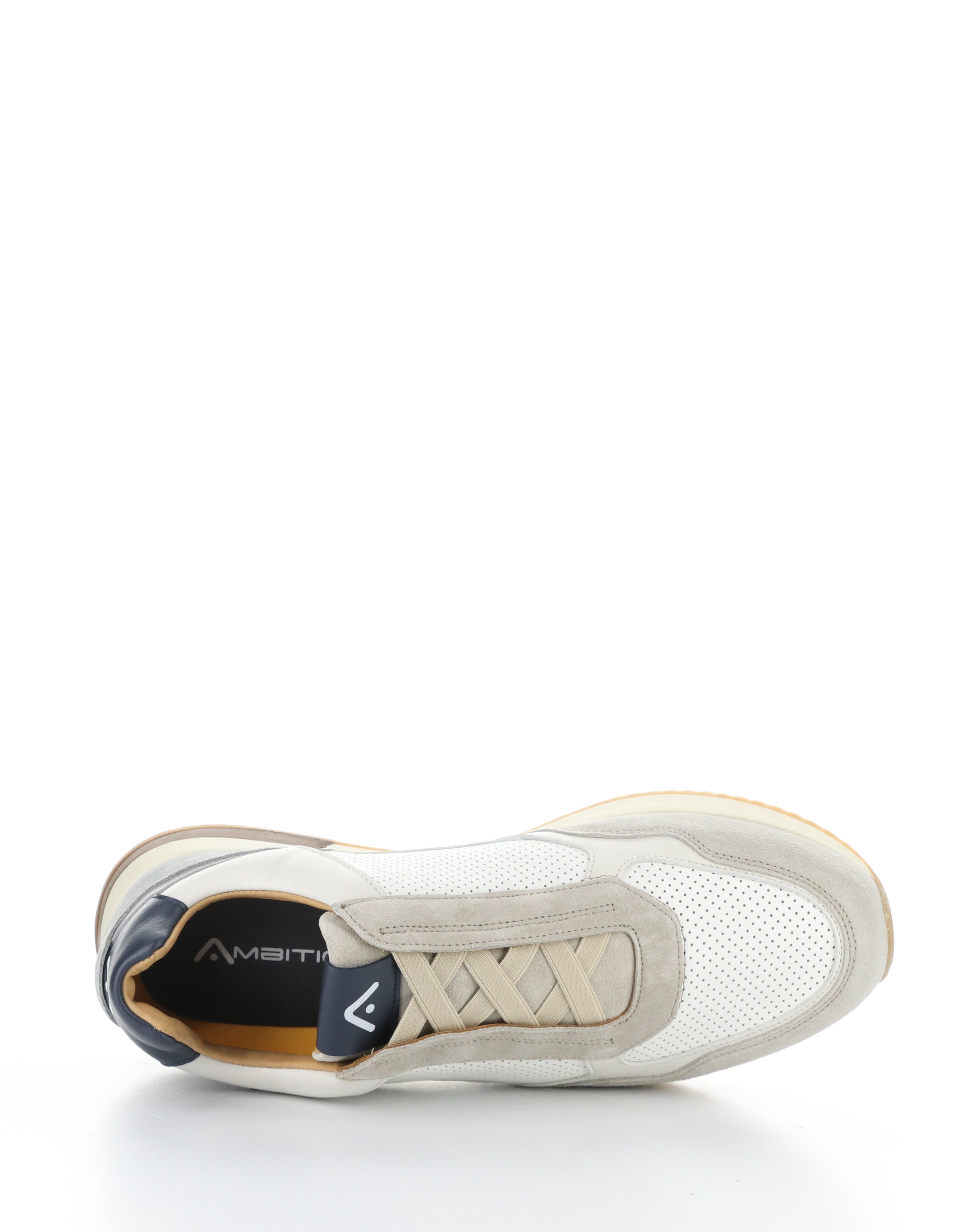 SLOW PERFORATED SUEDE & LEATHER SNEAKER