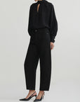 MIRO HIGH-RISE BARREL IN BLACK