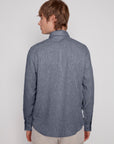 LINEN BLEND LONG SLEEVE SHIRT