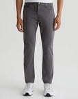 TELLIS MODERN SLIM SUEDED SATEEN IN FOLKESTONE GREY