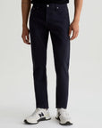TELLIS MODERN SLIM SUEDED SATEEN IN NEW NAVY