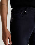 TELLIS MODERN SLIM SUEDED SATEEN IN NEW NAVY