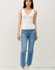 V-NECK JERSEY TANK