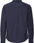 PONTUS LONG SLEEVE CHECKED CORDUROY SHIRT