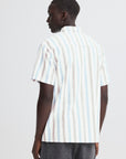 BHABAN VERTICAL STRIPE SHORT SLEEVE SHIRT