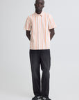 BHABAN VERTICAL STRIPE SHORT SLEEVE SHIRT