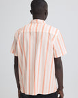BHABAN VERTICAL STRIPE SHORT SLEEVE SHIRT