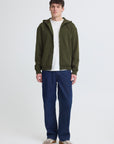 BHJUSTE ZIP THRU HOODED SWEATSHIRT