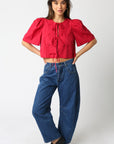 BARREL LEG JEAN