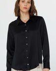 SILK LONG SLEEVE BLOUSE