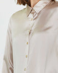 SILK LONG SLEEVE BLOUSE