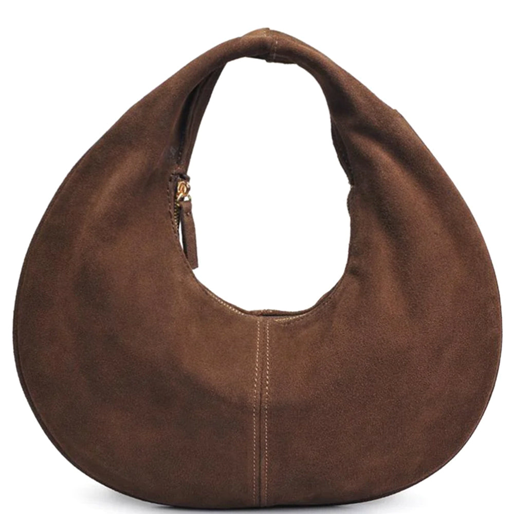 SUEDE MINI HOBO BAG