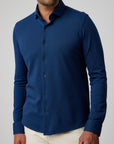 LONG SLEEVE PIQUE SHIRT