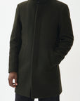 HARVEY N CLASSIC WOOL COAT