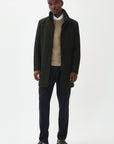 HARVEY N CLASSIC WOOL COAT
