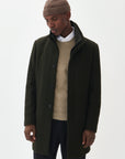 HARVEY N CLASSIC WOOL COAT