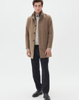 HARVEY N CLASSIC WOOL COAT