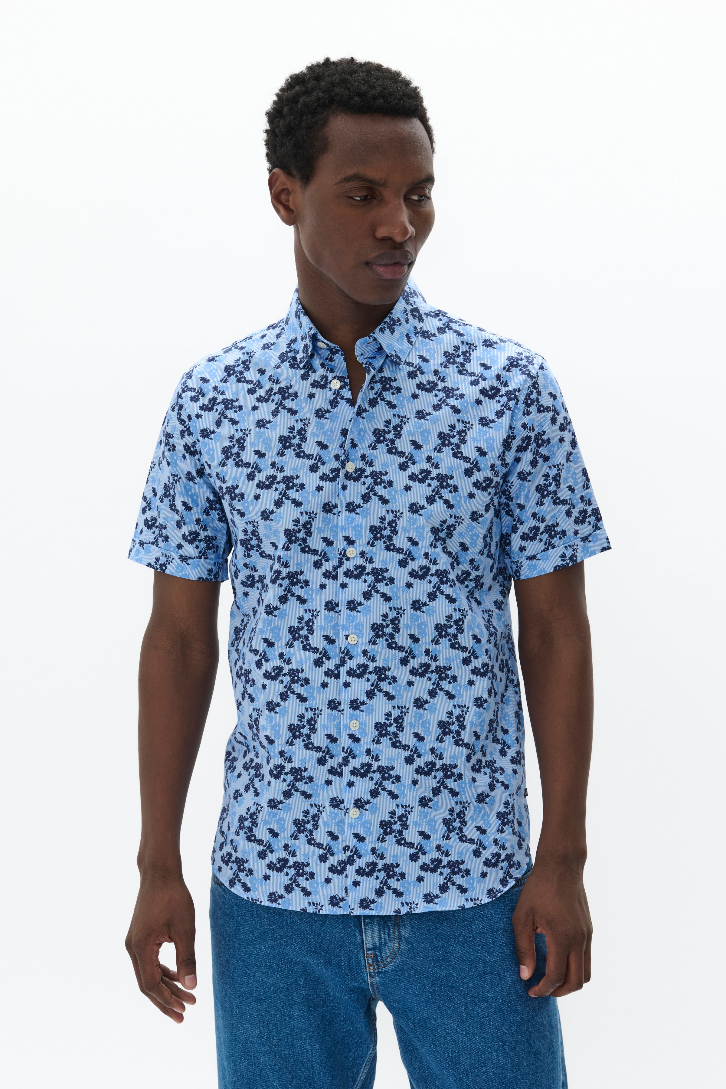 MATROSTOL SHORT SLEEVE BUTTON UP SHIRT