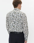 MATROSTOL BUTTON UP FLORAL LONG SLEEVE SHIRT