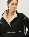 REVERSE SEAM SHERPA JACKET