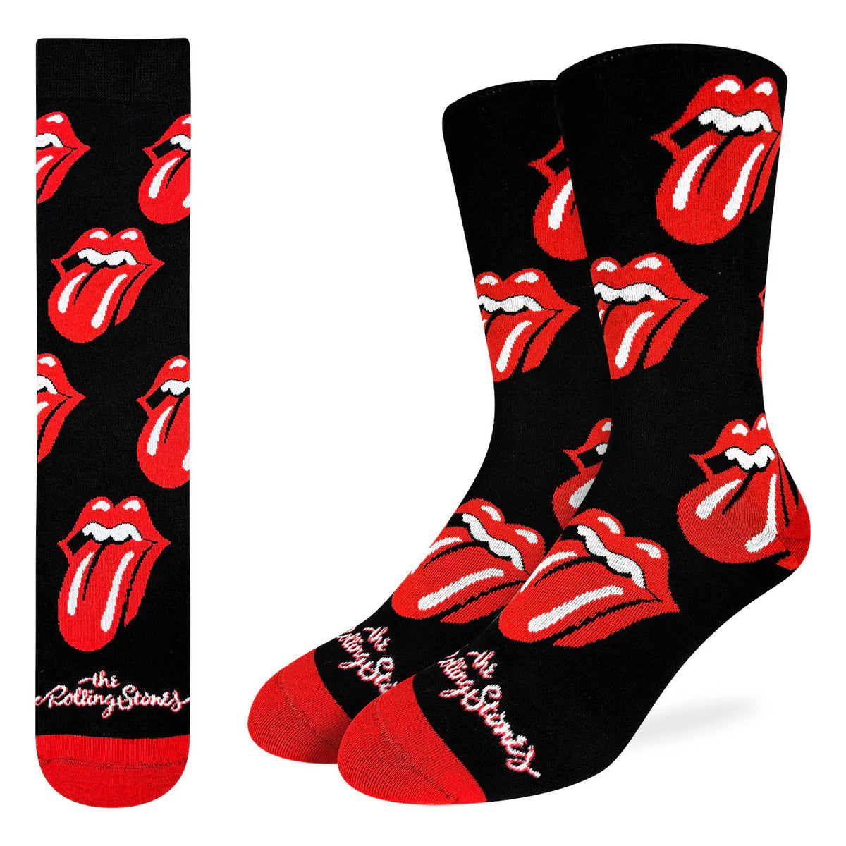 ROLLING STONES RED HOT LIPS ACTIVE SOCKS