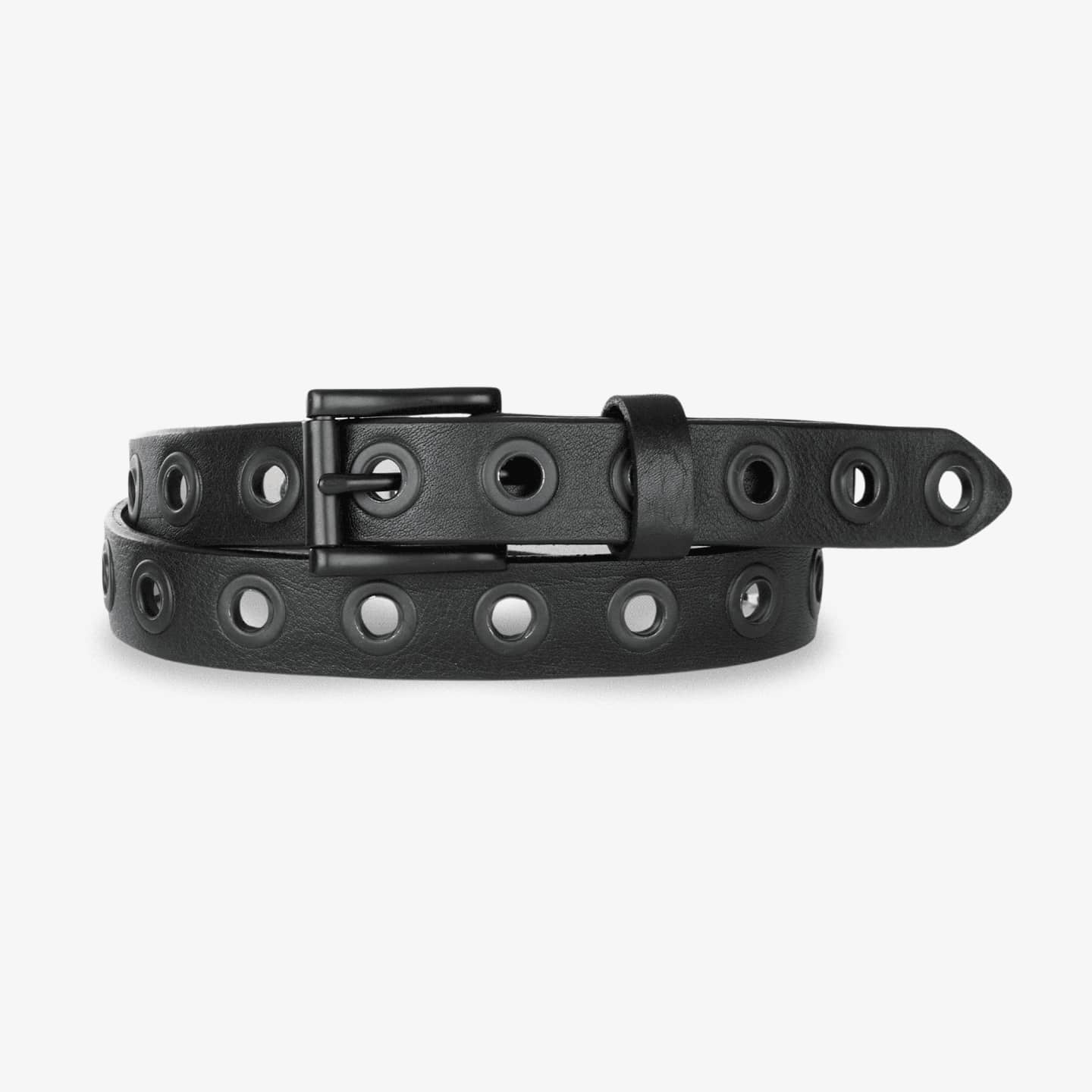 DAI SKINNY BELT WITH GROMMETS