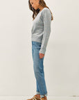 DOTTED CREW NECK SWEATER