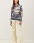 MULTI STRIPE SWEATER
