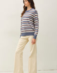 MULTI STRIPE SWEATER