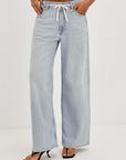 ANGELENO CROP DRAWSTRING JEAN