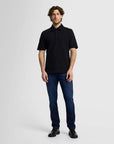 SLIMMY SLIM STRAIGHT CLEAN POCKET IN DEEP BLUE