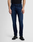 SLIMMY SLIM STRAIGHT CLEAN POCKET IN DEEP BLUE
