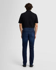 SLIMMY SLIM STRAIGHT CLEAN POCKET IN DEEP BLUE
