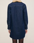 FAYE DENIM SHIRT DRESS