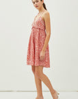 PAISLEY HALTER DRESS
