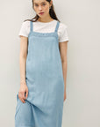 DENIM LOOK TENCEL SUNDRESS