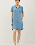 TENCEL SHIRT DRESS
