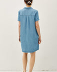 TENCEL SHIRT DRESS