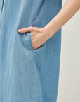 TENCEL SHIRT DRESS