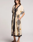 AMIRA VACATION ESSENTIALS GRAPHIC PRINT DRESS