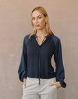 LONG SLEEVE RAGLAN MIXED SHIRT