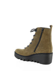 *COMING SOON* BINK SUEDE LACE UP WEDGE BOOT