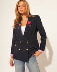 BLAINE EMBELLISHED BLAZER