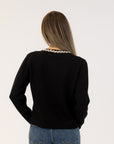 BOWIE CRYSTAL TRIM JACKET