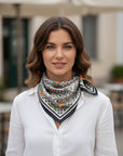 CITRUS SPLASH MOSAIC SCARF