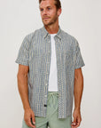 CARSON WAVY BATIK SHORT SLEEVE SHIRT