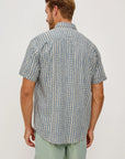 CARSON WAVY BATIK SHORT SLEEVE SHIRT