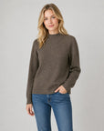 ESSENTIAL MOCK NECK SWEATER